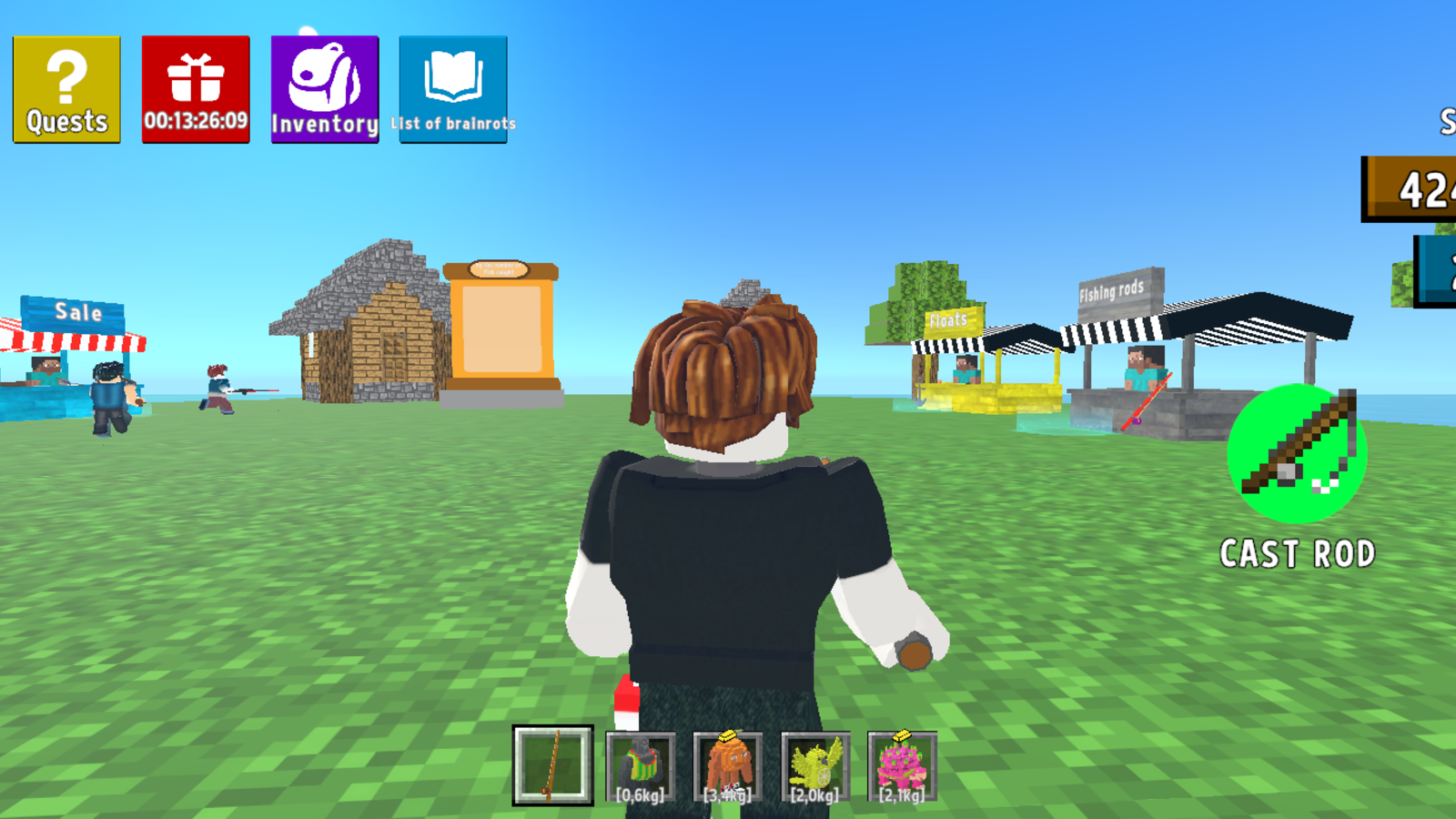 Robbie: Brainrot Fishing — screenshot 1