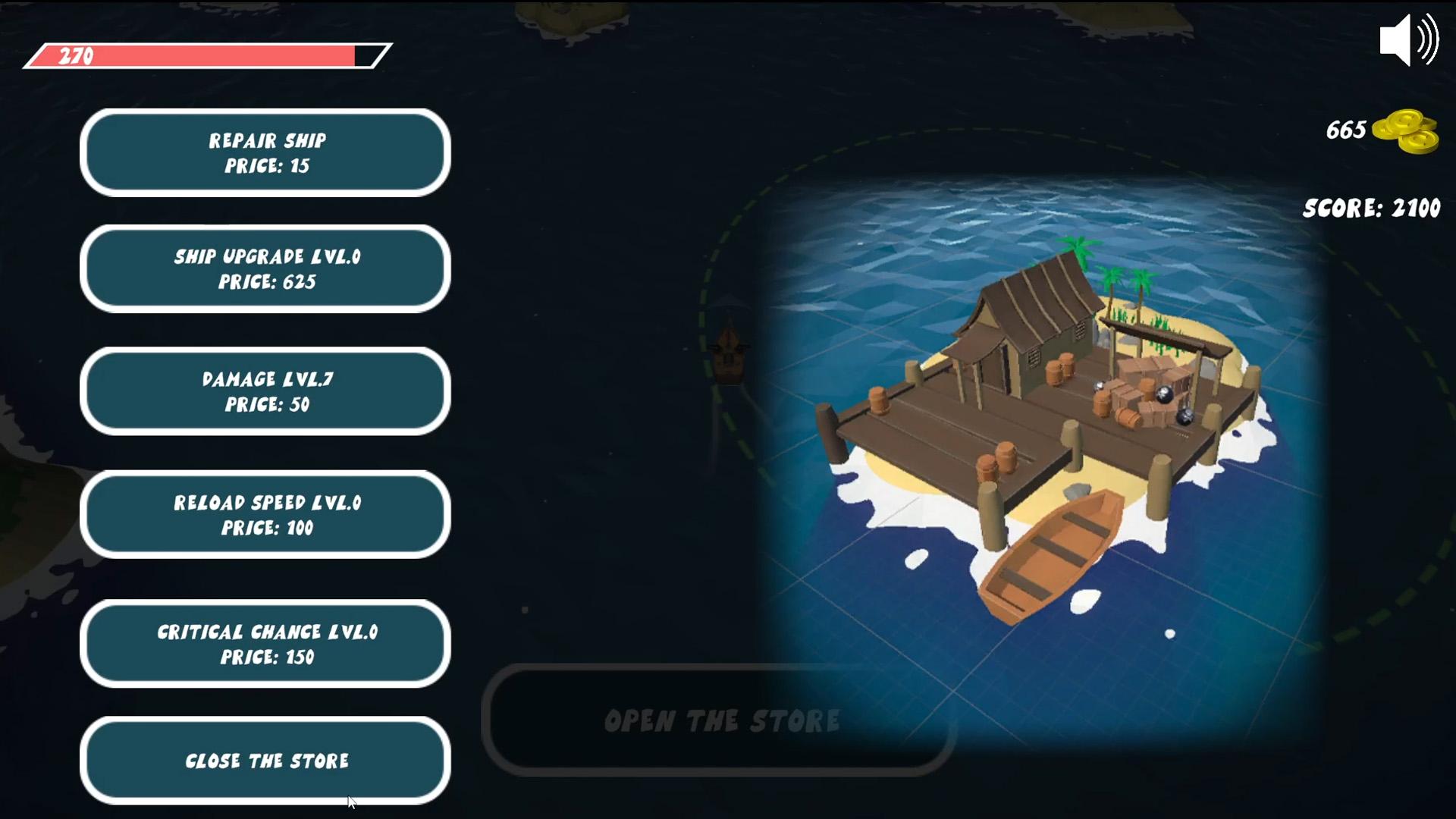 Pirate sea screenshot