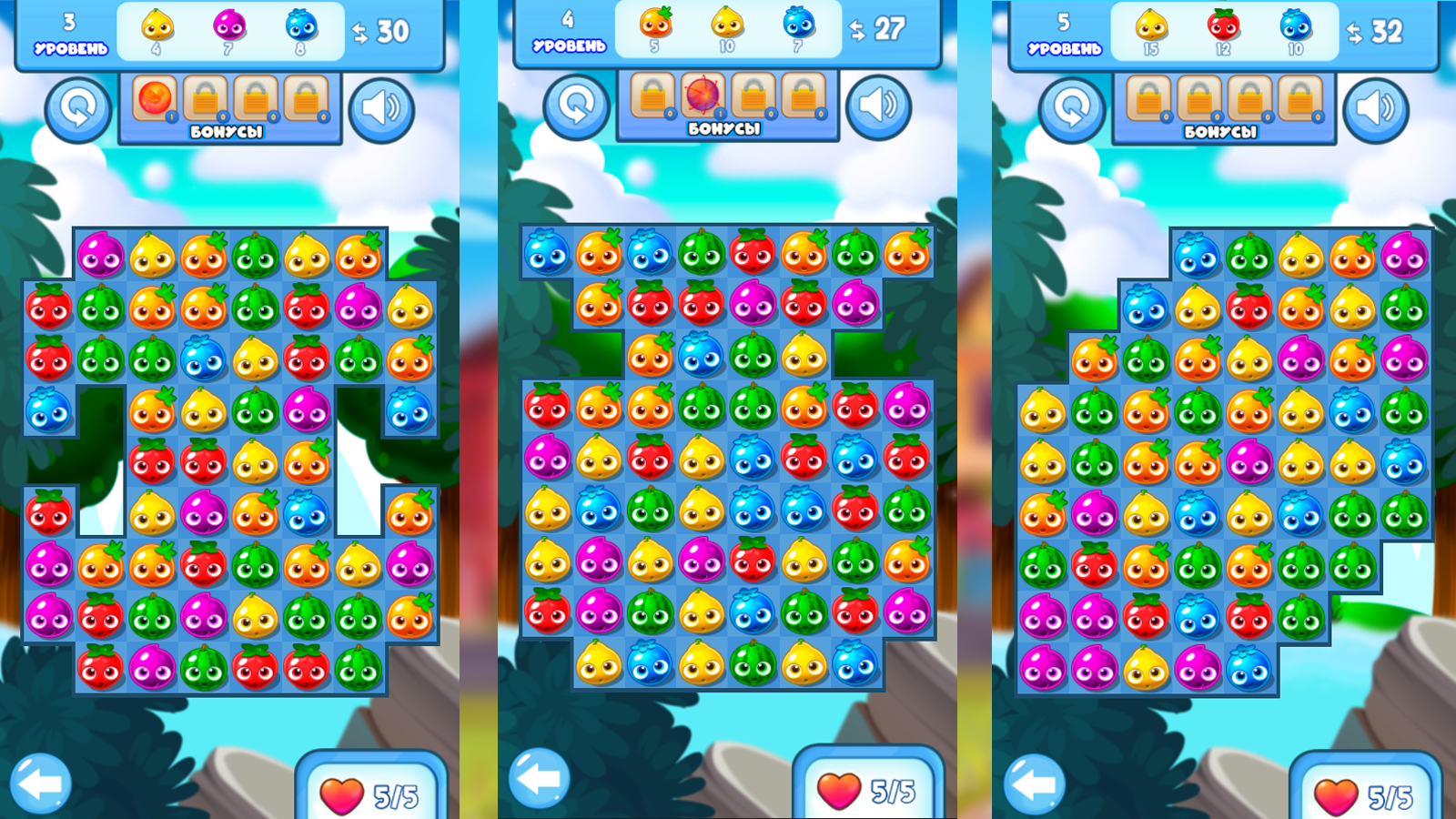 Конфетный каскад — screenshot 2