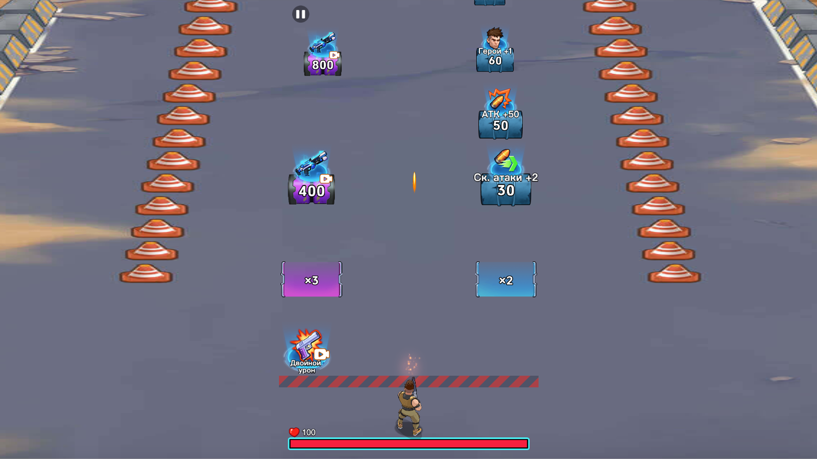 Оборона от зомби: Выживание с взрывными бочками — screenshot 2