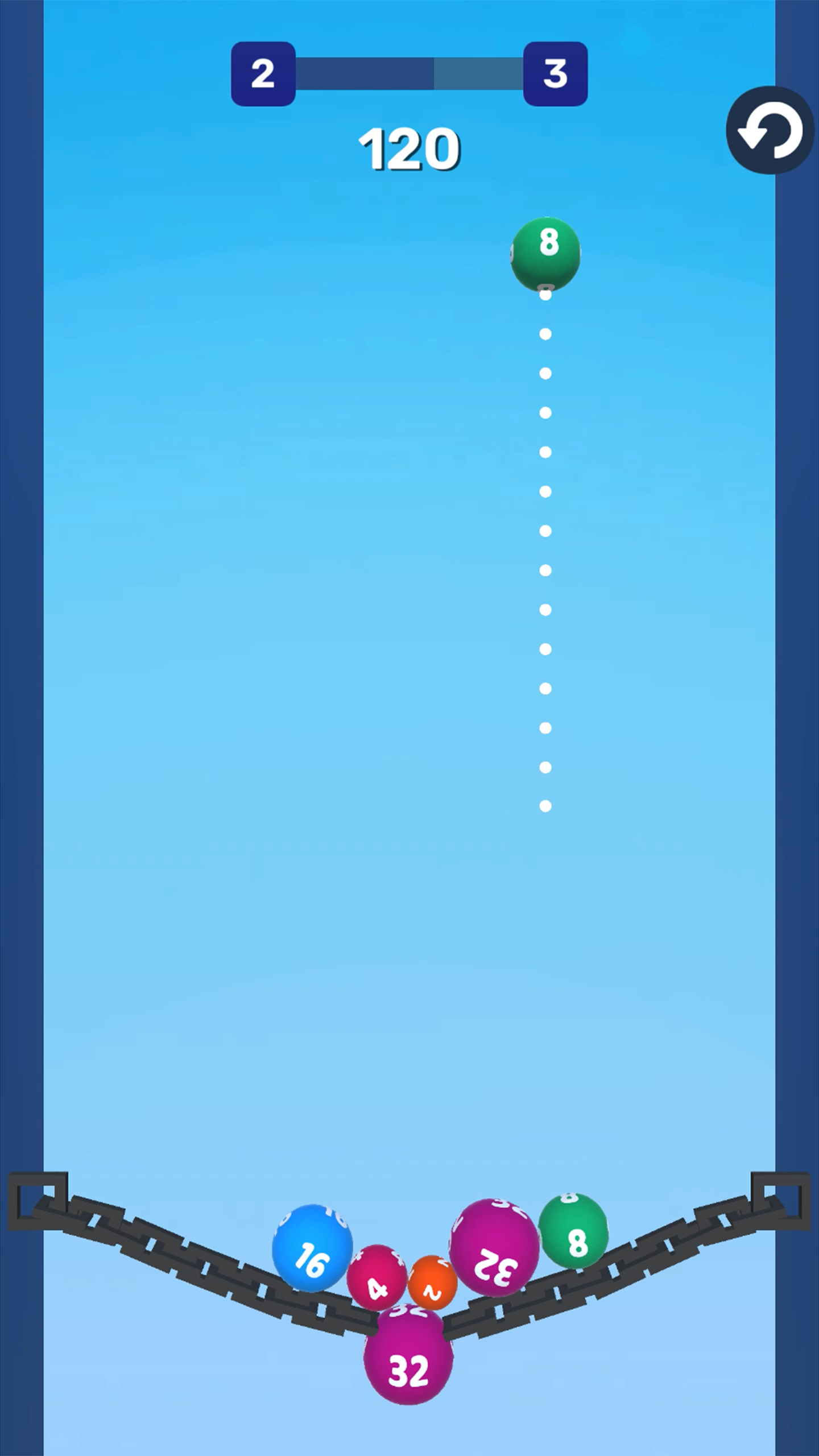 Physical Balls 2048 screenshot 4