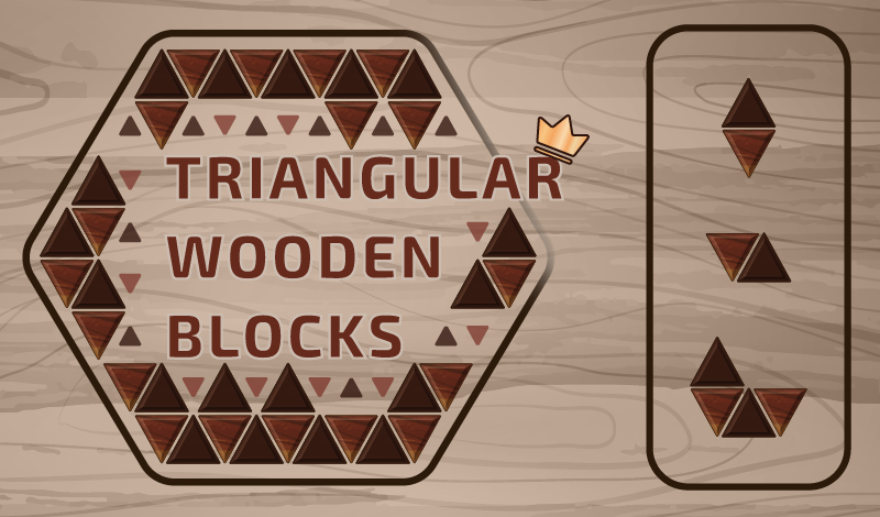 Triangular Wooden Blocks game cover
