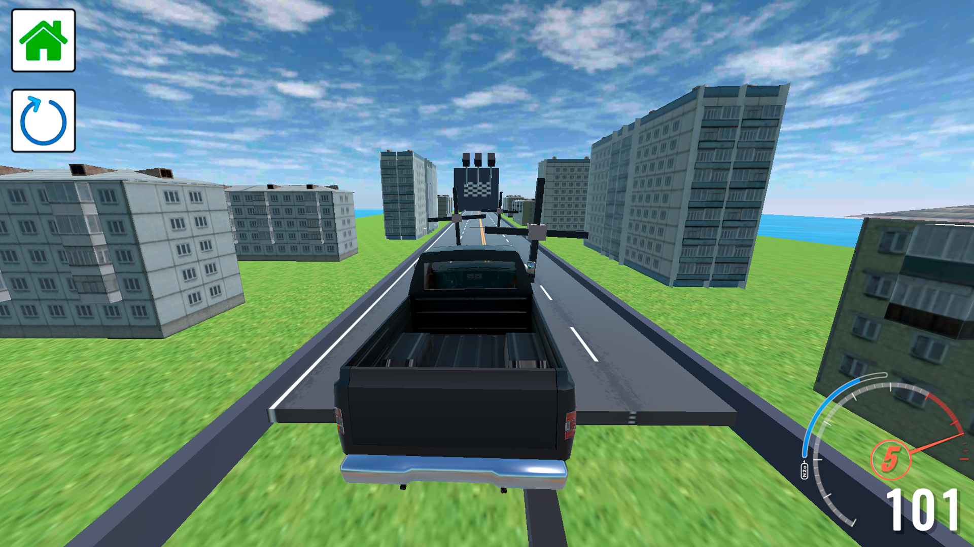 Crazy race: Russian Roads screenshot