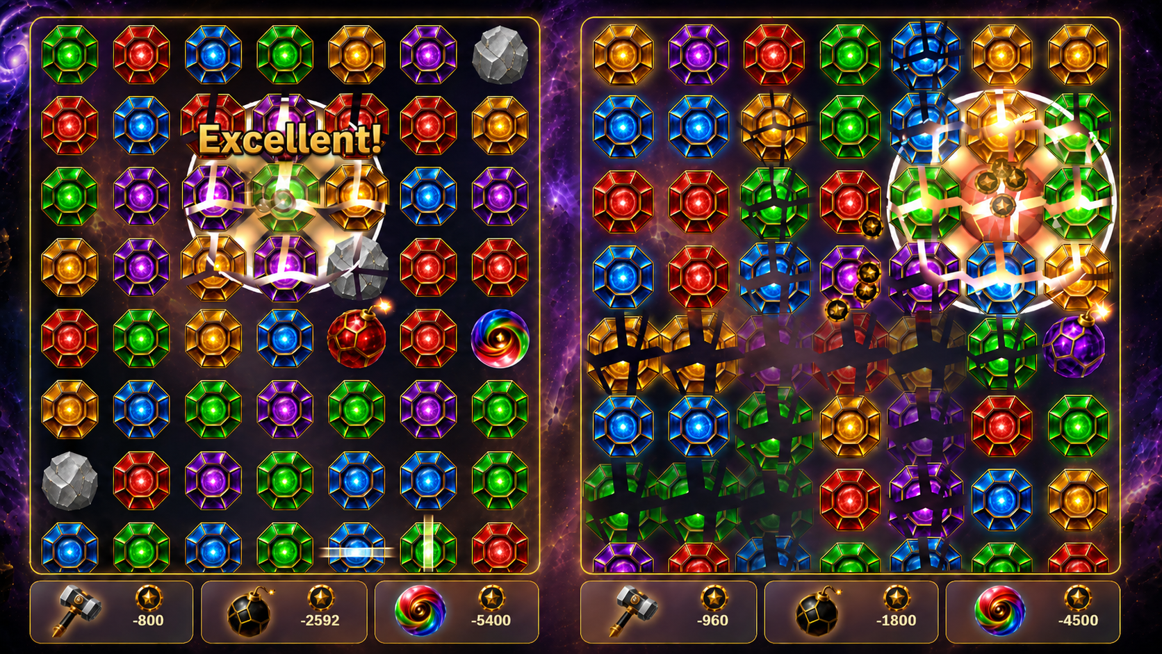 Crystal Treasures — screenshot 1