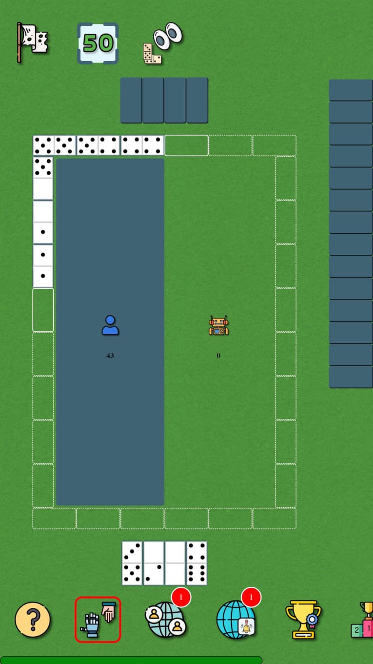 Dominoes classic, duel screenshot 16