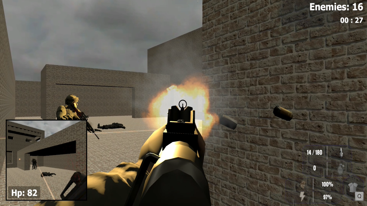 SWAT for two players screenshot