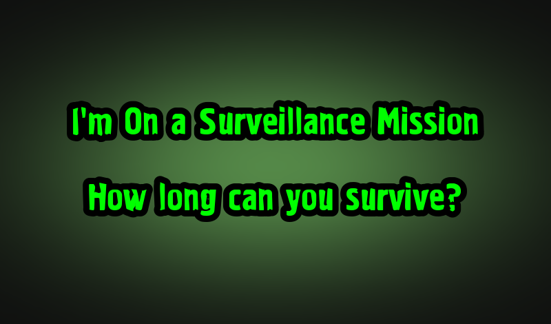 I'm on a Surveillance Mission game cover