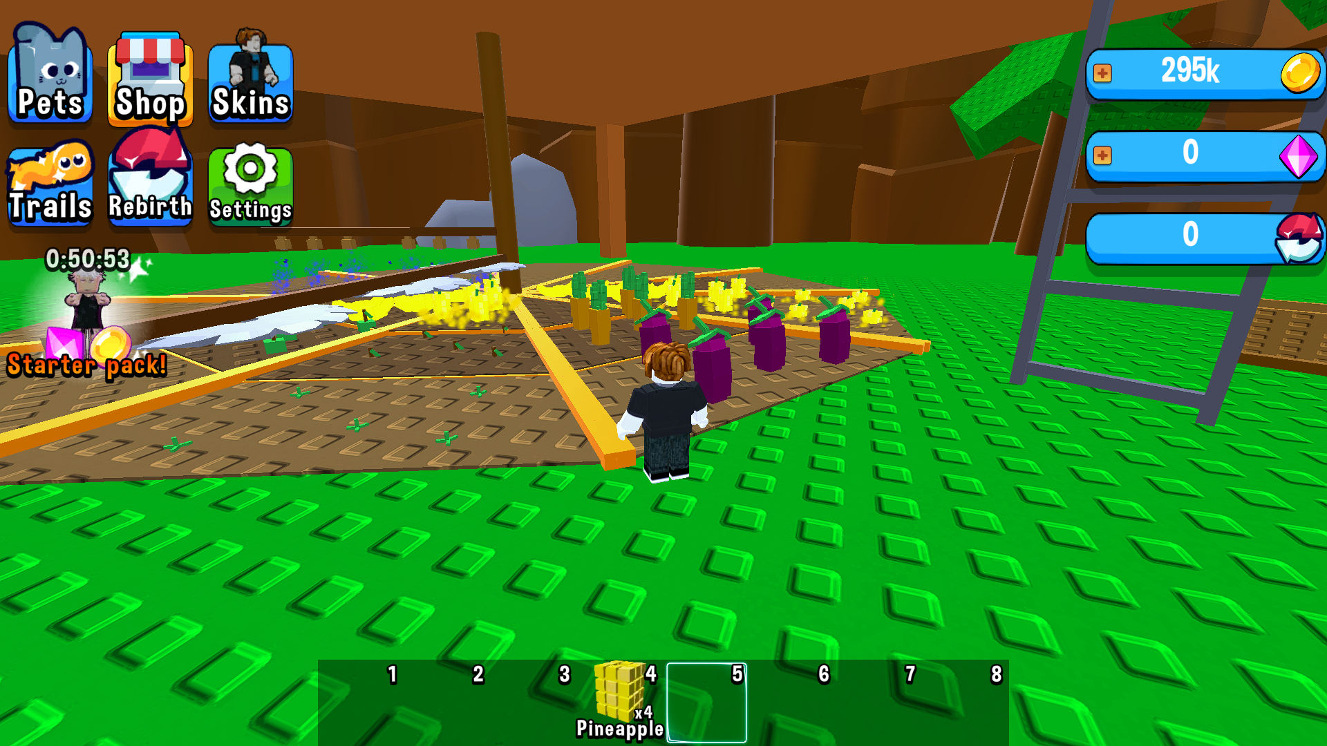 Obby: Build a ring farm! — screenshot 1