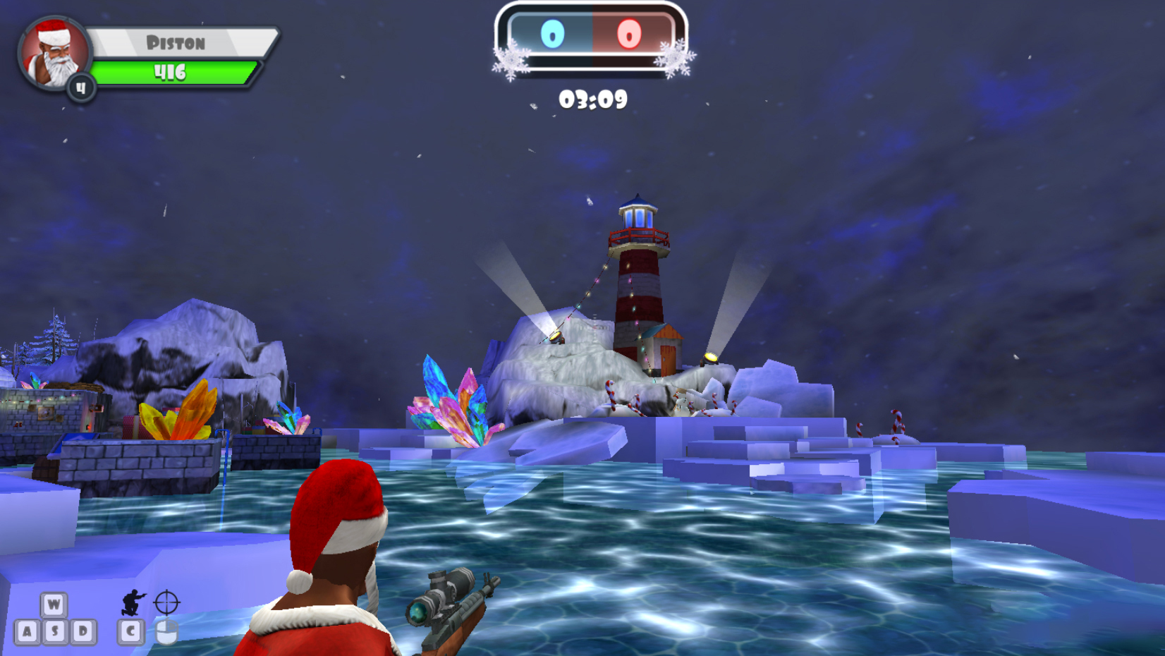 Winter Clash 3D screenshot