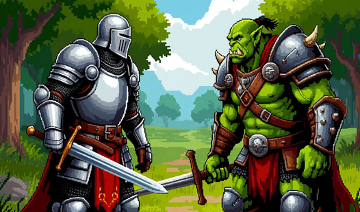 Cerita Pejuang: RPG Piksel  loading=