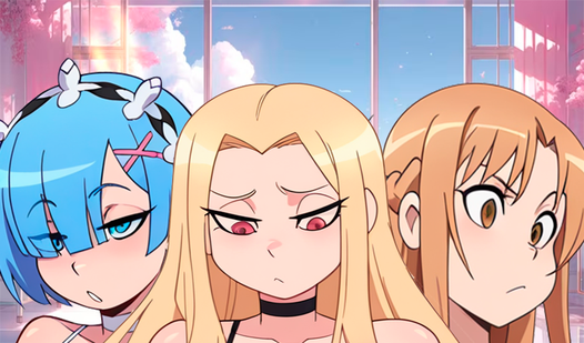 Аниме вайфу кликер