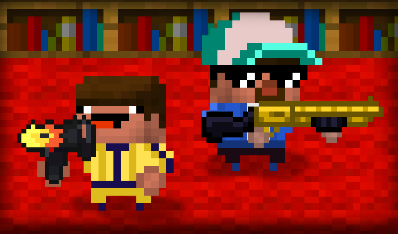 Mine Pixel Shooter game cover