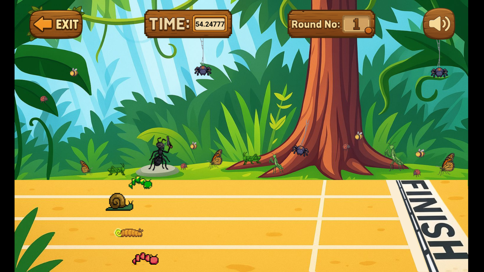 Wiggly Worm Race screenshot 6