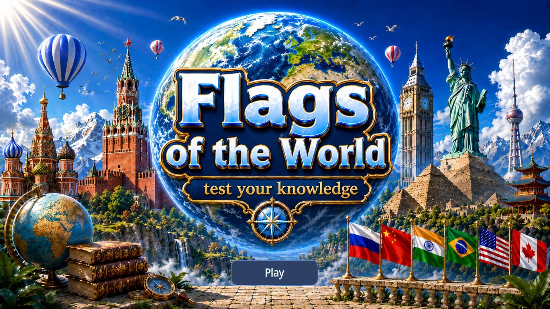 Flags of the world. Test Your Knowledge — screenshot 1