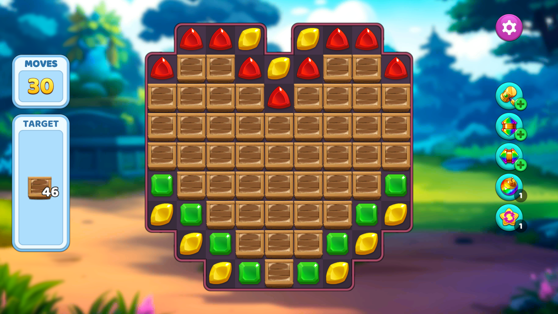 The Mystery of Jewels: Adventure - Match 3 screenshot