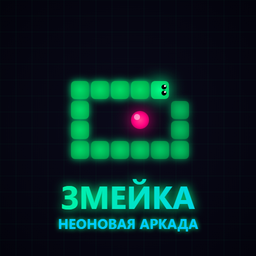 Змейка: Неоновая аркада