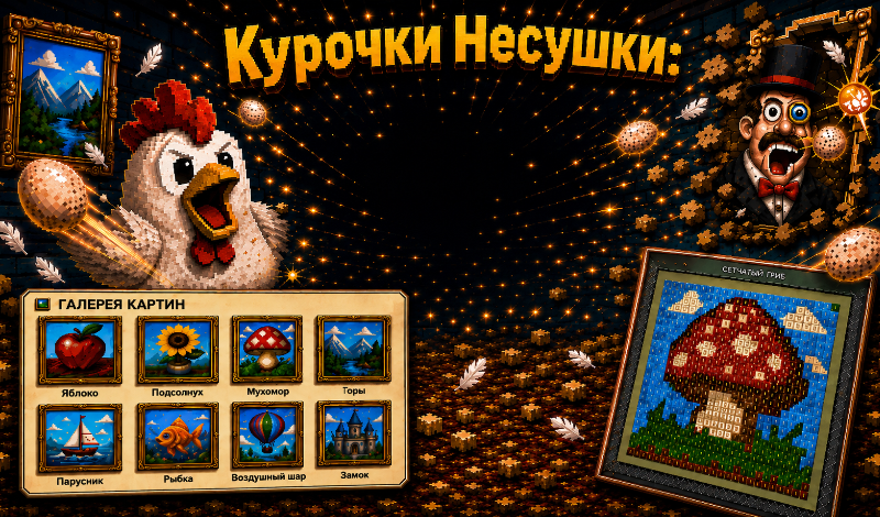 Курочки Несушки game cover