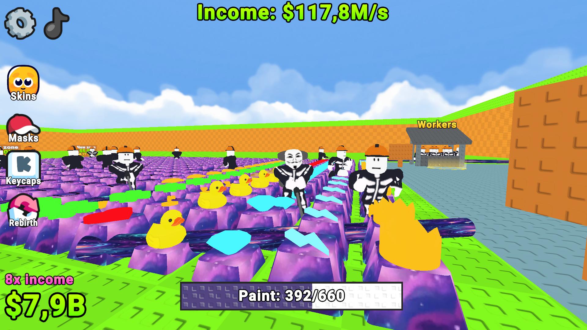 Obby: Paint Your Keyboard! — screenshot 1
