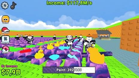 Obby: Paint Your Keyboard! — screenshot 1