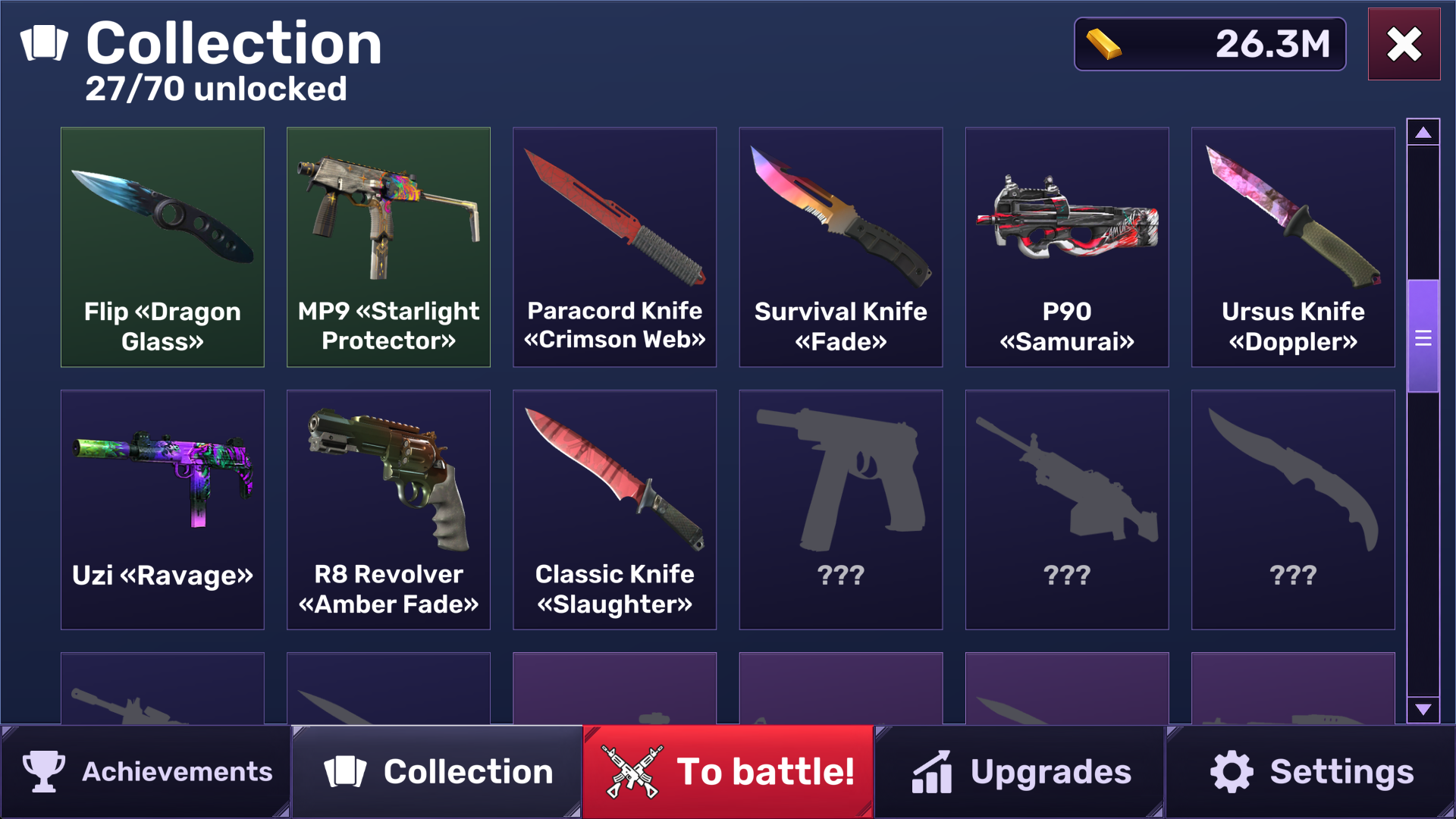 Skin Merge: Cases, Knives and Battles! screenshot 2