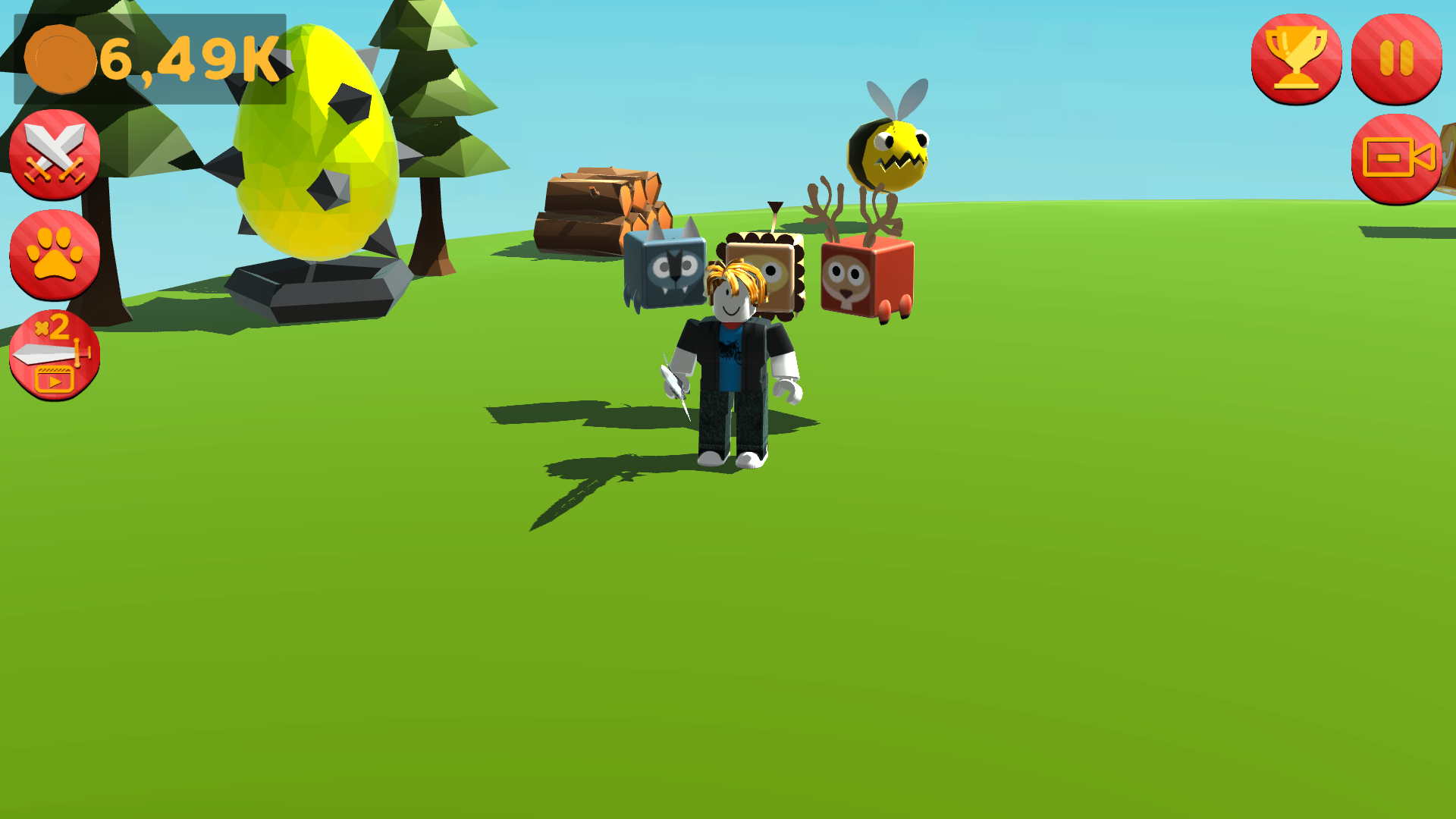Robby vs Monsters screenshot