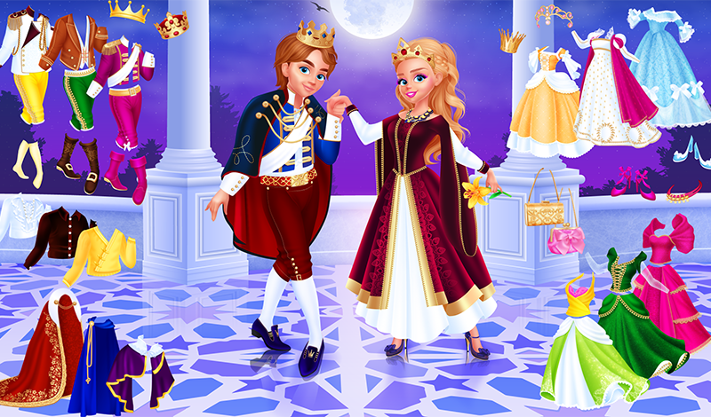 Cinderella Prince Dress Up by Igry dlja devochek Play Online For Free On Playhop