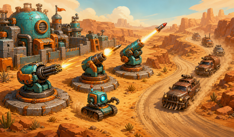 Desert Frontier game cover