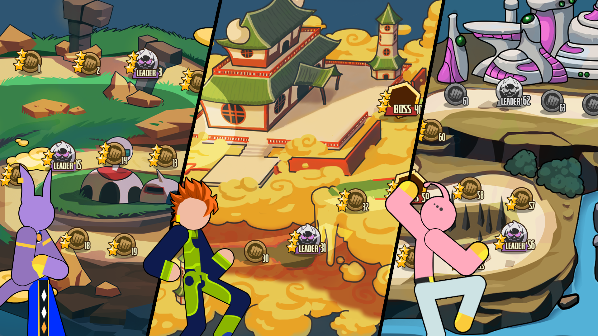 Super Stick Warriors screenshot