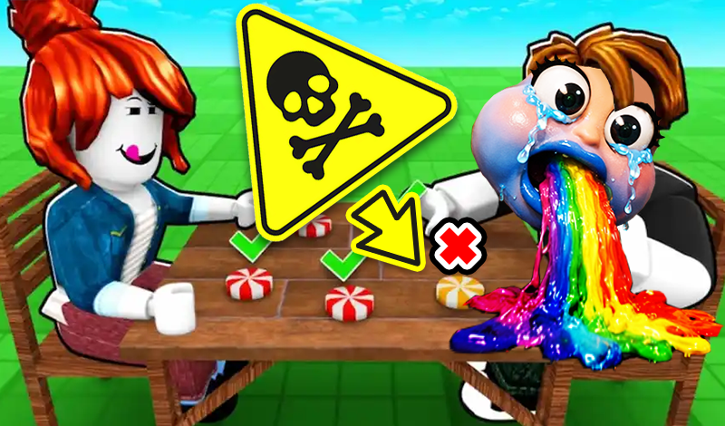 Roblox Poison Candy +1 Luck. game cover