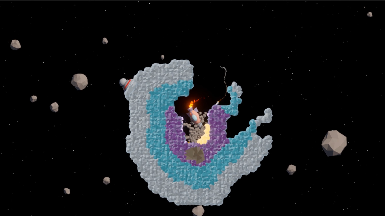 Space 3D: Fly, Mine and Fight — screenshot 1