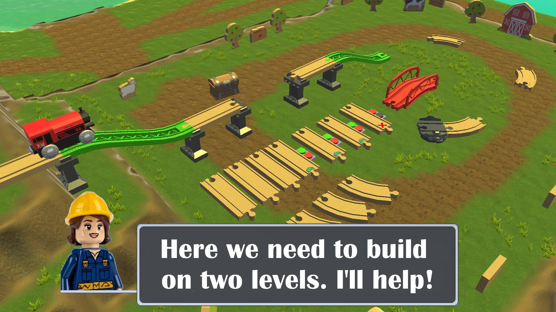 Wooden Railroad: Toy Train Builder — screenshot 5