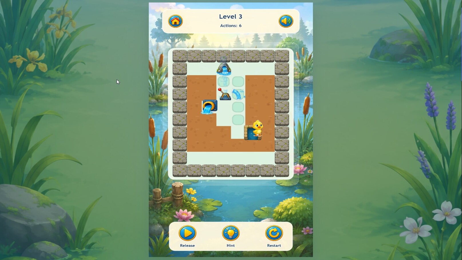 Duckling and the Stream — screenshot 3