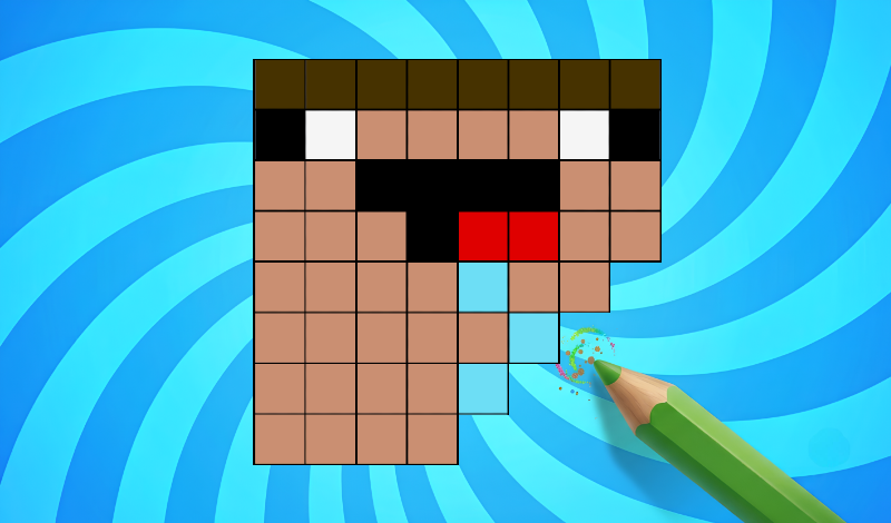 Coloring: Copy Noob's Drawing Mine game cover