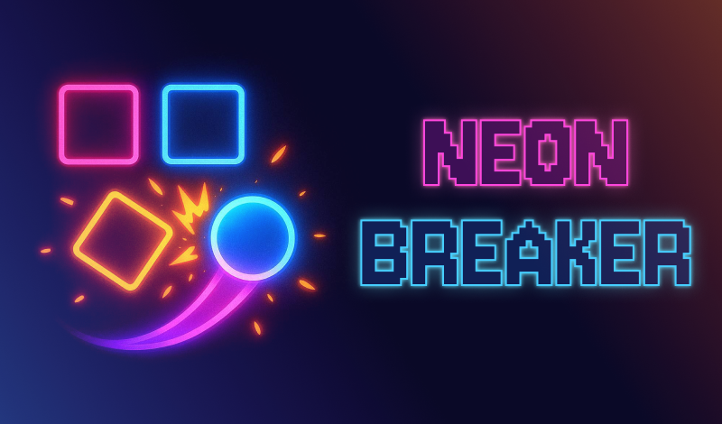 Neon Breaker game cover