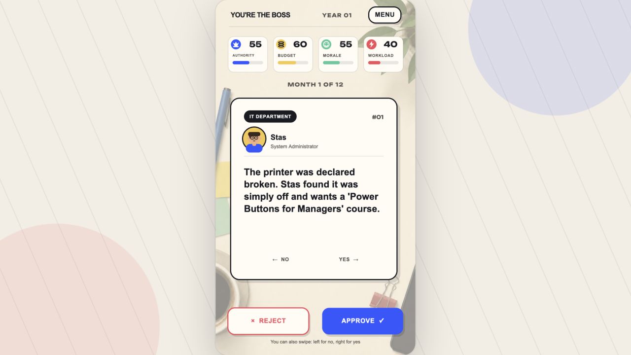 You're the Boss — screenshot 2