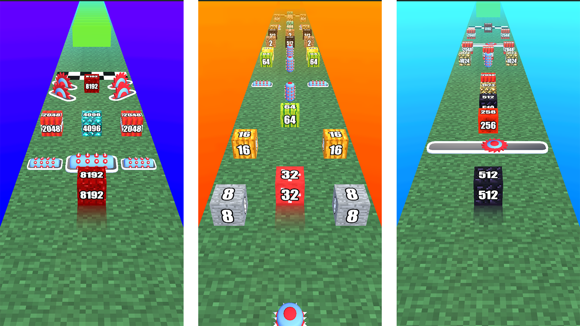 Jelly mine 2048 screenshot