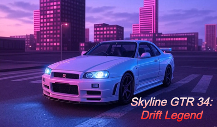 Skyline GTR 34: Drift Legend