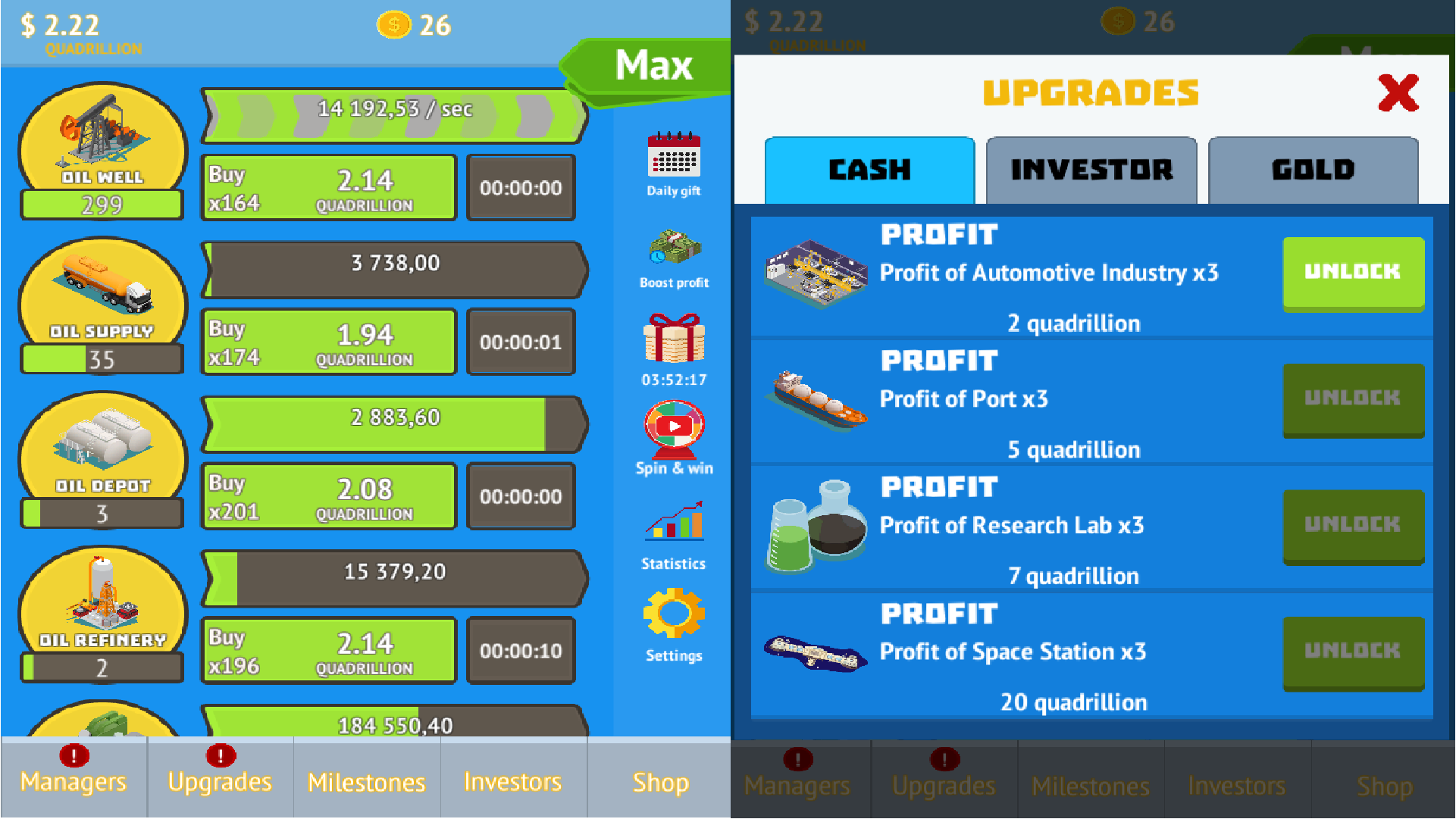 Oil Clicker screenshot