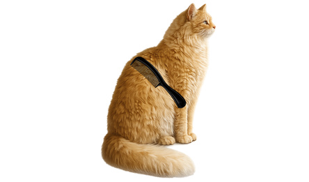 Comb the cat