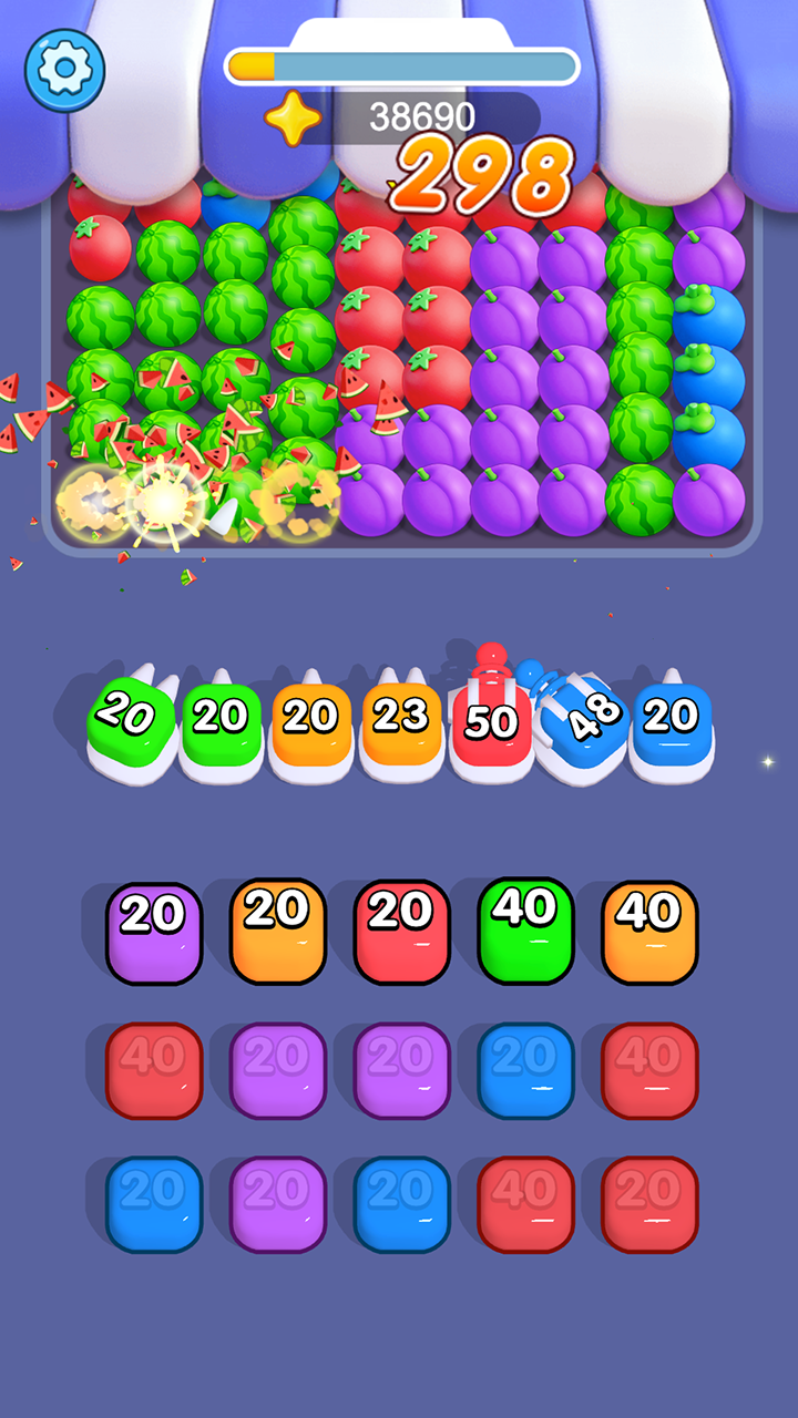 Fruit Flow: Color Blast Shooter screenshot 3