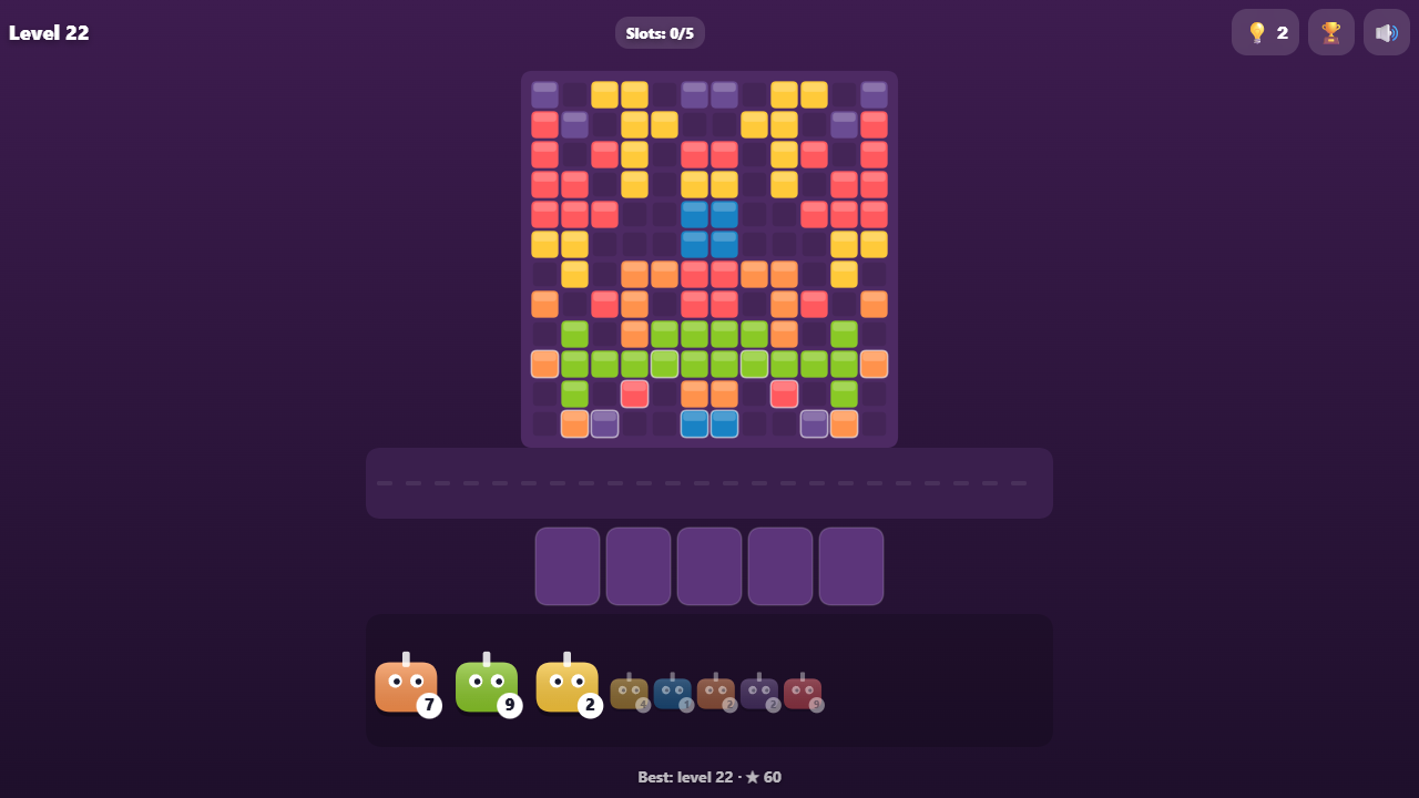 Pixel Salvo: Color Blast Puzzle — screenshot 2