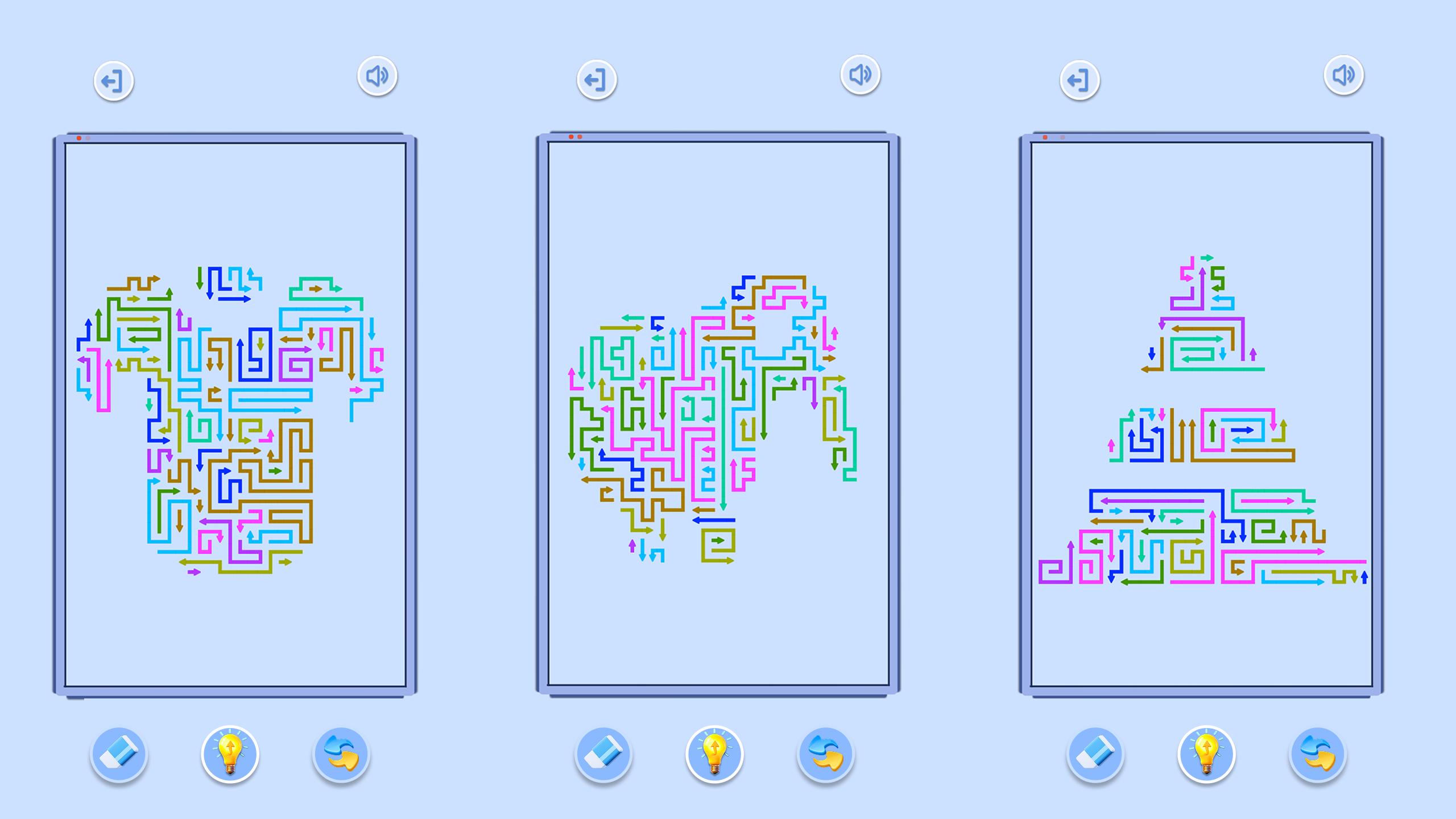 Crush Arrows: Line Maze screenshot