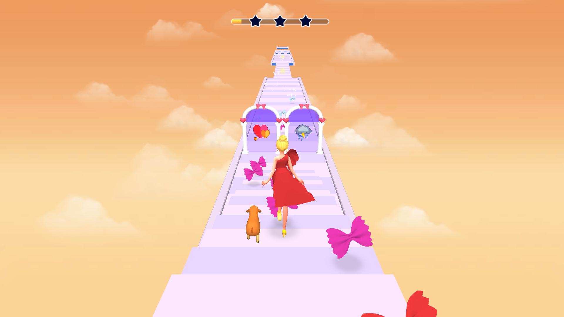 Fashion Girl Dancing Dress screenshot