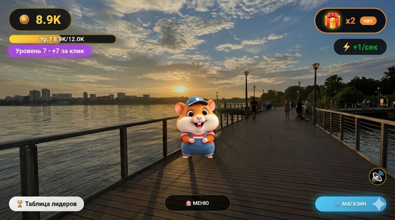 HAMSTER CLICKER Tap & Earn — screenshot 2