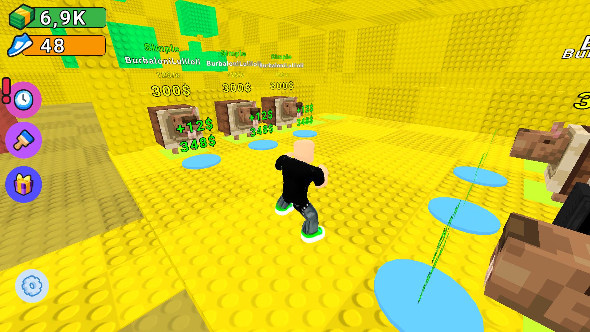 Obby: Collect Brainrots and dont't hit the press — screenshot 3