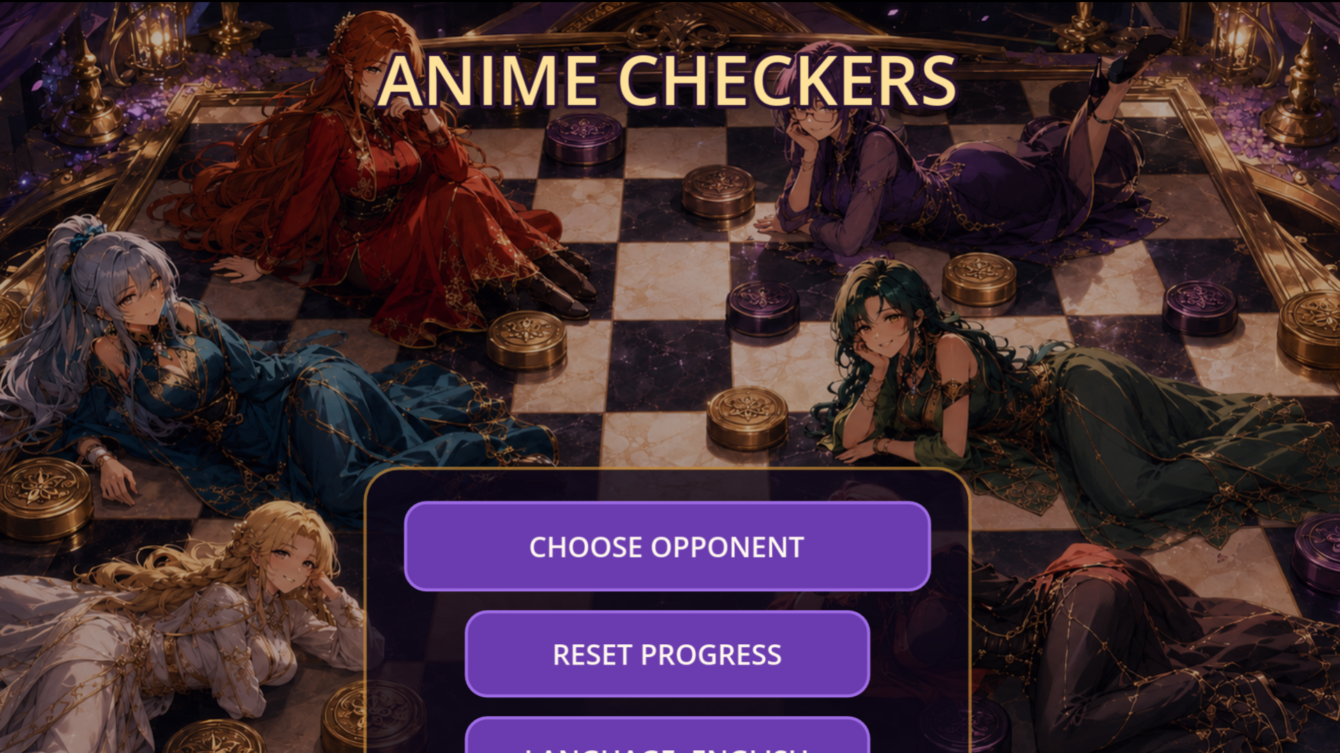 Anime checkers — screenshot 3