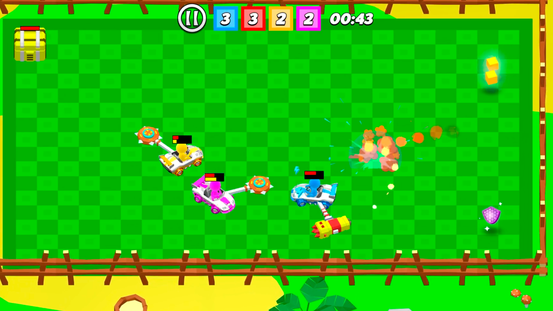 Car Battles 1-4 Players screenshot