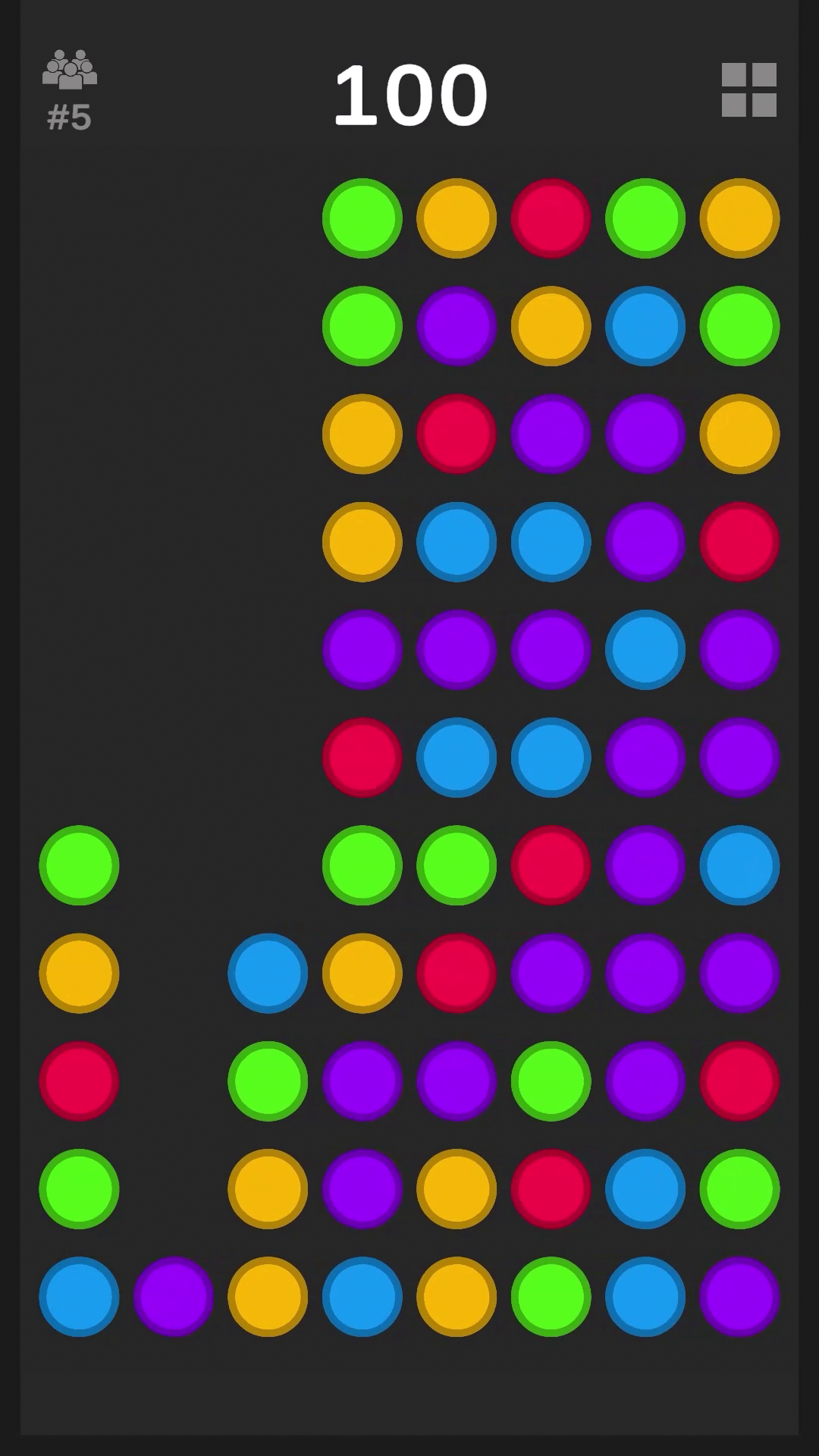 Bubble balls chains: colorful balls screenshot 6