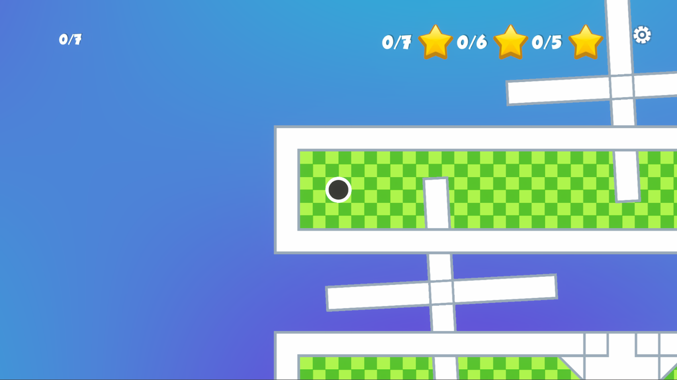 Мини-гольф в 2Д — screenshot 1