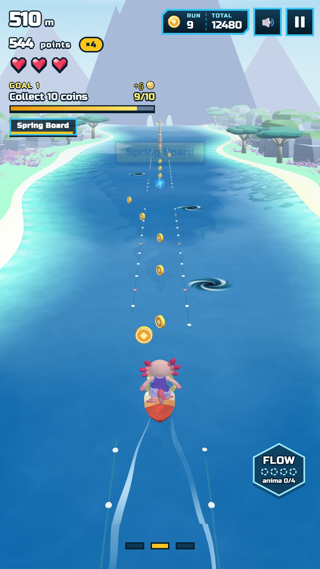 Flow Board: Parkour Runner screenshot 19
